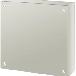 VEVOR NEMA Steel Case, 24x24x8'' NEMA 4X Metal Electric Enclosure, IP66 Water & Dust Resistant, Suitable for Both Outdoor & Indoor Use, Includes Mounting Plate