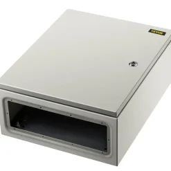 VEVOR NEMA Steel Case, 20x16x6'' NEMA 4X Metal Electric Enclosure, IP66 Water & Dust Resistant, Suitable for Both Outdoor/Indoor Use, Includes Mounting Plate