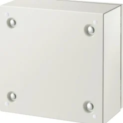 VEVOR NEMA Steel Enclosure, 12 x 12 x 6'' NEMA 4X Steel Electrical Box, IP66 Waterproof & Dustproof, Outdoor/Indoor Electrical Junction Box, with Mounting Plate
