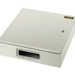 VEVOR NEMA Steel Enclosure, 20 x 20 x 6'' NEMA 4X Steel Electrical Box, IP66 Waterproof & Dustproof, Outdoor/Indoor Electrical Junction Box, with Mounting Plate