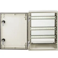 VEVOR NEMA Steel Enclosure, 16 x 12 x 8'' NEMA 4X Fiberglass Electrical Box, IP66 Waterproof & Dustproof, Outdoor/Indoor Electrical Junction Box, with Mounting Plate(40 x 30 x 20 cm)