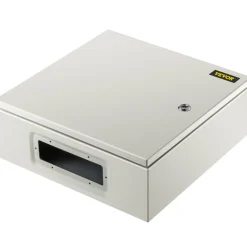 VEVOR NEMA Steel Enclosure, 16 x 16 x 6'' NEMA 4X Steel Electrical Box, IP66 Waterproof & Dustproof, Outdoor/Indoor Electrical Junction Box, with Mounting Plate
