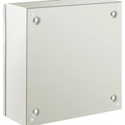 VEVOR NEMA Steel Enclosure, 16 x 16 x 6'' NEMA 4X Steel Electrical Box, IP66 Waterproof & Dustproof, Outdoor/Indoor Electrical Junction Box, with Mounting Plate