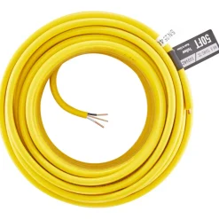 VEVOR NM-B Wire, 14AWG/2C Non-Mettalic Residential Indoor Electrical Wire with Ground, PVC Sheathed High-Purity Copper Core Cable, for Outlets, Switches, Other Loads & Lighting Wiring Project(100 ft)