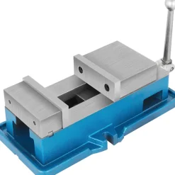 VEVOR Non Swivel Milling Lockdown Vise 4 Inch Precision Bench Clamp 100mm Width Drill Press Clamp 4 Inch Jaw Opening for Finishing Milling Machines Drilling Machines Precision Parts