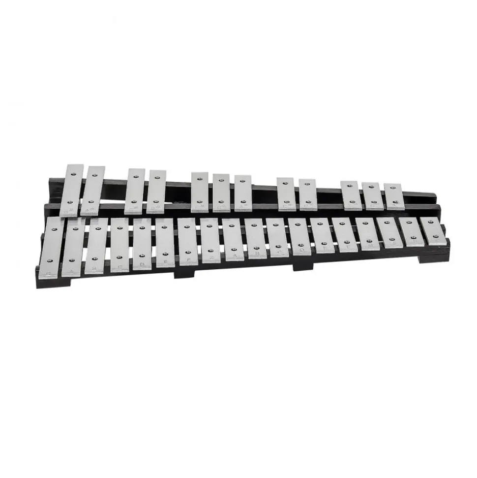 VEVOR 30 Note Glockenspiel Xylophone Bell Kit, Percussion Instrument with Mallets, Drum Sticks and Carrying Bag, Professional Glockenspiel Xylophone Percussion Instrument Set for Students & Adults