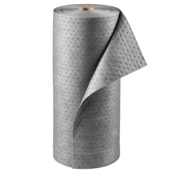 VEVOR Oil & Water Absorbent Pads, 30 in x 150 ft 1-Roll, Medium-Duty Spill Absorbing Pads, Universal for Gasoline, Engine, Oil, Water, Coolant, Durable PP Spill Control Mats for Garage Workshop