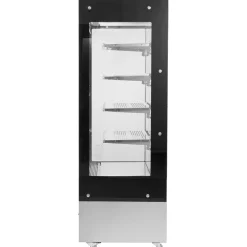 VEVOR Open Air Merchandiser, 4-Tier Shelving Commercial Refrigerator, Grab and Go Display Cooler Refrigerator with Air Curtain, LED Advertising Light, Fits for Restaurants, Stores, Office, 18.4cu.ft.
