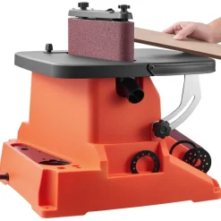 VEVOR Oscillating Belt and Spindle Sander, 2400RPM Benchtop Spindle Sander with 5/8