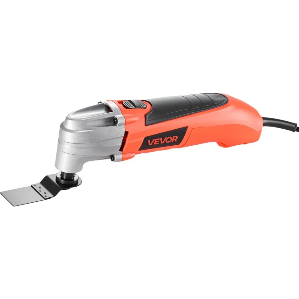 VEVOR Oscillating Tool Multitool, 2.2Amps 22,000 OPM Electric Oscillating Multi Tool Kit Corded with 2.8° Oscillating Angle, 7PCS Saw Accessories for Cutting, Scraping, Sanding, Floor Stripping