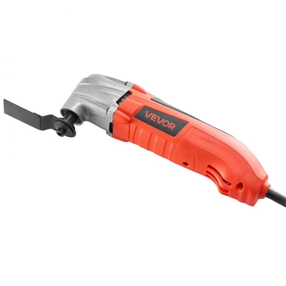 VEVOR Oscillating Tool Multitool, 2.2Amps 22,000 OPM Electric Oscillating Multi Tool Kit Corded with 2.8° Oscillating Angle, 7PCS Saw Accessories for Cutting, Scraping, Sanding, Floor Stripping