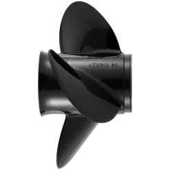 VEVOR Outboard Propeller, Upgrade OEM 15 Spline Tooth Aluminum Outboard Boat Propeller Fit Mercury/Mariner Engines 90-400 HP, 4-3/4