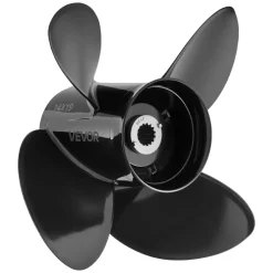 VEVOR Outboard Propeller, Upgrade OEM 15 Spline Tooth Aluminum Outboard Boat Propeller Fit Mercury/Mariner Engines 135-300 HP, 4-3/4