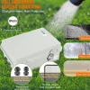 VEVOR Outdoor Electrical Junction Box, 16.93 x 12.99 x 7.09 in, ABS Plastic Electrical Enclosure Box with Hinged Cover Stainless Steel Latch, IP67 Dustproof Waterproof for Outdoor Electrical Projects