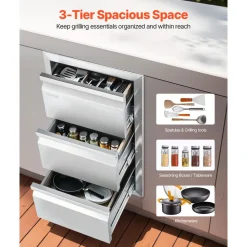 VEVOR Outdoor Kitchen Drawers 15