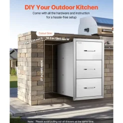 VEVOR Outdoor Kitchen Drawers 16
