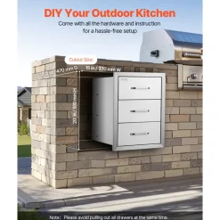 VEVOR Outdoor Kitchen Drawers 16
