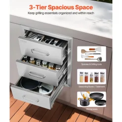 VEVOR Outdoor Kitchen Drawers 16