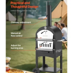 VEVOR Outdoor Pizza Oven, 12