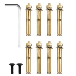 VEVOR Outdoor Stair Railing Kit, 4 FT Handrails 1-4 Steps, Adjustable Angle Black Aluminum Stair Hand Rail for The Elderly, Handrails for Outdoor Steps