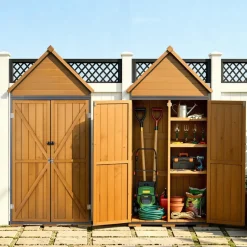 VEVOR Outdoor Storage Shed, 44.09