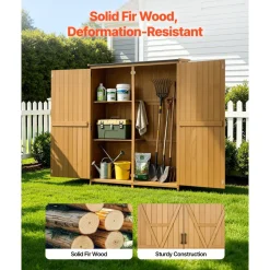 VEVOR Outdoor Storage Shed, 49.41