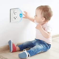 VEVOR Outlet Covers, 70 Pack, Plug Covers for Electrical Outlets, Secure Electric Socket Protector Caps with Shock Prevention, Easy Installation, Insulated ABS, for Home Wall Power Sockets, White