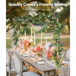 VEVOR Over The Table Rod Stand with Clamps, 13