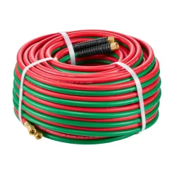 VEVOR Oxygen Acetylene Hose, 1/4-Inch x 100FT Oxy Acetylene Hose with 9/16