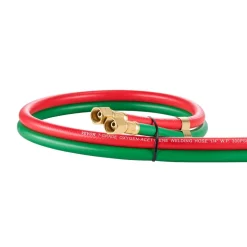 VEVOR Oxygen Acetylene Hose, 1/4-Inch x 15FT Oxy Acetylene Hose with 9/16
