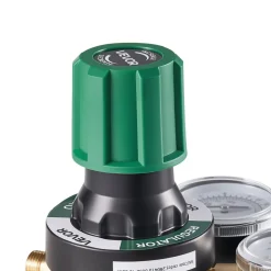 VEVOR Oxygen Acetylene Regulator Set, Oxy-Acetylene Regulators, 0-4000PSI and 0-500PSI Welding Gas Gauges with CGA-540/CGA-510 Inlet Connection & 9/16
