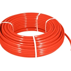 VEVOR Oxygen Barrier 1/2 Inch 300 Feet Tube Coil EVOH PEX-B Pipe, for Residential Commercial Radiant Floor Heating, Red
