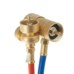 VEVOR Oxygen Propane Torch Kit, Brass Welding Torch for Oxygen MAPP Gas with Dual Pressure Gauges, Portable Oxy-Propane MAPP Brazing Tool Kit with Cylinder Rack for Welding, Soldering, Metal Heating