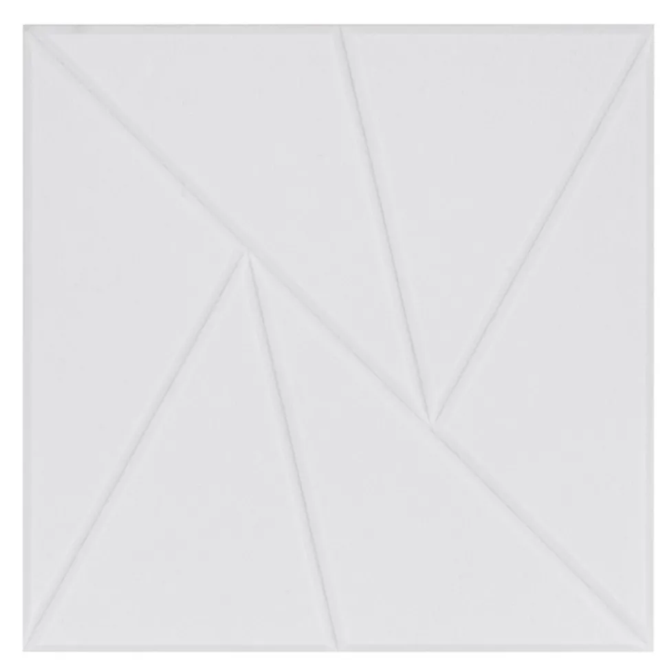 VEVOR 18 Pack Acoustic Panels with Self Adhesive, 11.8 x 11.8 x 0.4 inch Sound Proof Foam Panels, Polyester Fiber Soundproof Wall Panels High Density, for Home, Studio, Office, Theater, White