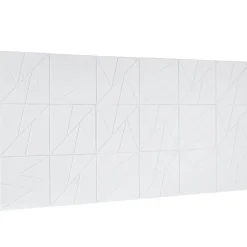 VEVOR 18 Pack Acoustic Panels with Self Adhesive, 11.8 x 11.8 x 0.4 inch Sound Proof Foam Panels, Polyester Fiber Soundproof Wall Panels High Density, for Home, Studio, Office, Theater, White