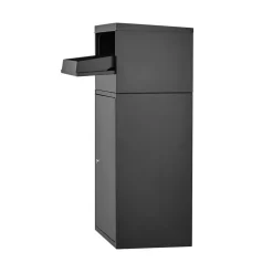 VEVOR Package Delivery Boxes for Outside, Extra Large Mailbox with Coded Lock, Galvanized Steel Wall Mounted Mailboxes 17.3