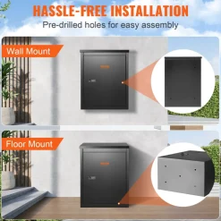 VEVOR Package Delivery Boxes for Outside 15.4
