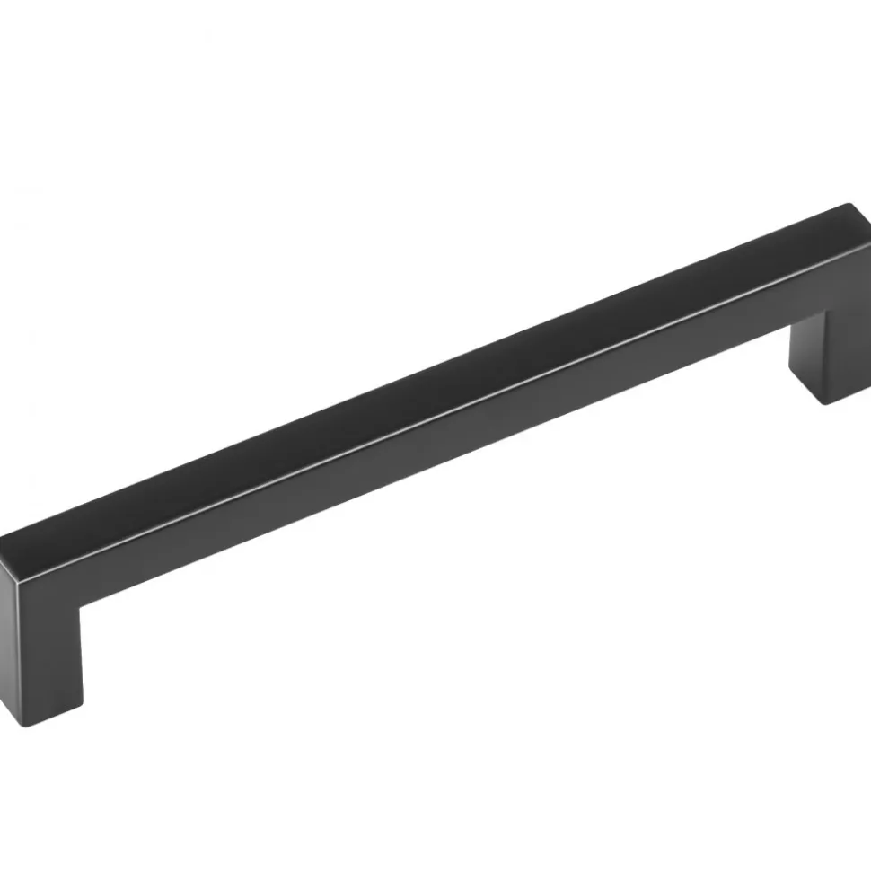 VEVOR 30 Pack Cabinet Pulls, 6.3 inch /160mm Center to Center Slim Square Kitchen Cabinet Drawer, Stainless Steel Modern Kitchen Cupboard Door Handles for Kitchen Bathroom Bar Hardware Matte Black