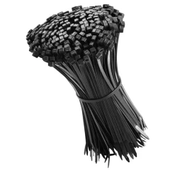 VEVOR 1000 Pack Cable Zip Ties, 8-inch Heavy Duty Cable Wire Ties with 45LBS High Tensile Strength, Multi-Purpose Self-Locking Nylon Tie Wraps, Heat & Cold Resistant for Indoor and Outdoor Use