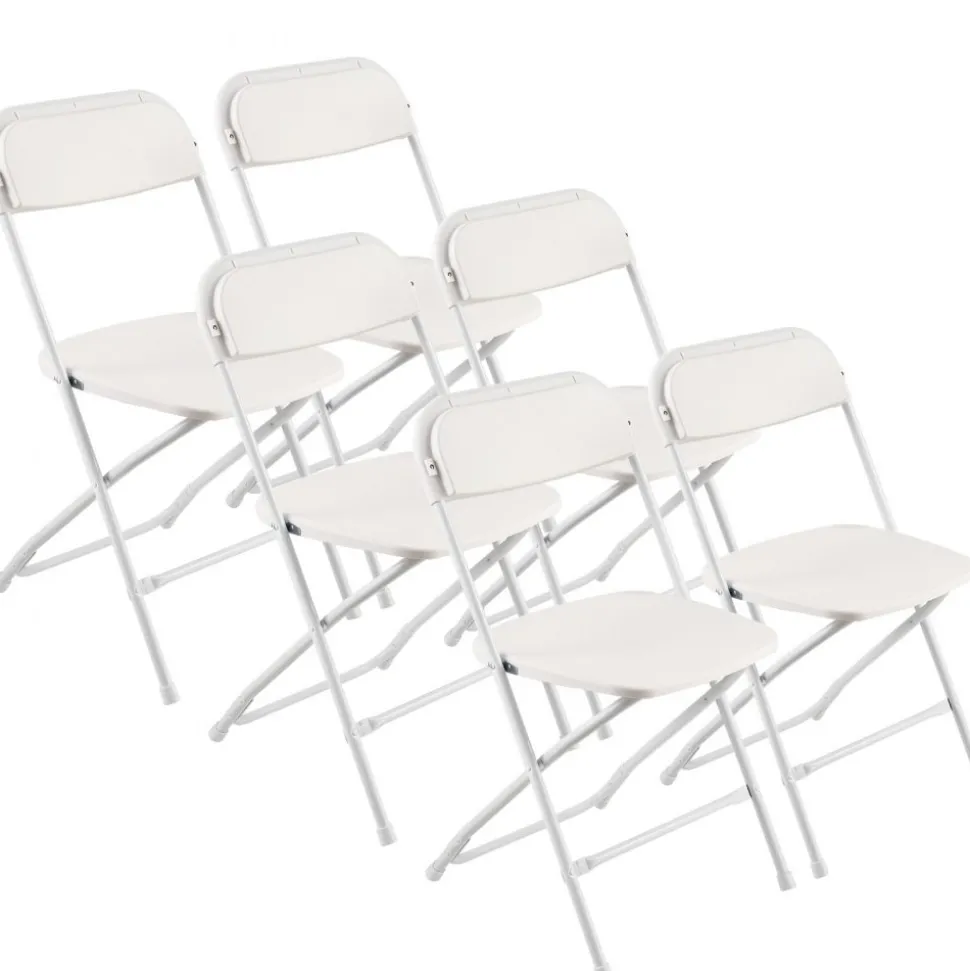 VEVOR 4 Pack Folding Chairs, Foldable Leather Chairs with Heavy Duty Metal Frame & Padded Cushion, Portable Folding Card Table Chairs, Stackable Seats for Home, Yard, Garden, Parties, Events, Khaki