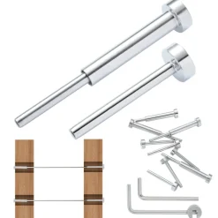 VEVOR 20 Pack Invisible Cable Railing kit, T316 Stainless Steel 1/8