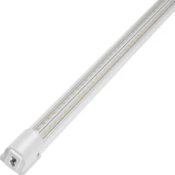 VEVOR 10 Pack LED Shop Light, 8 FT, 80W Linkable Shop Light Fixture, 10000 LM Ceiling Lights 59 in Power Cords with ON/OFF Switch 48 in Connector Cables, for Garage Warehouse Home Workkshop and Office