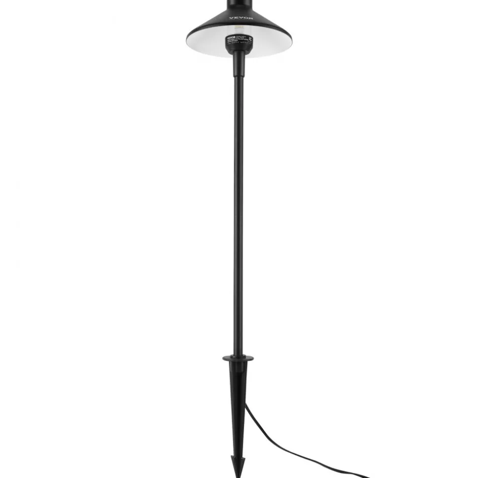 VEVOR 8 Pack Low Voltage Landscape Path Lights, 3W 210LM 12V-24VAC/DC Outdoor LED Pathway Lighting, 3000K Warm White Walkway Lights with Quick Connectors, IP66 Waterproof for Yard Garden Sidewalk