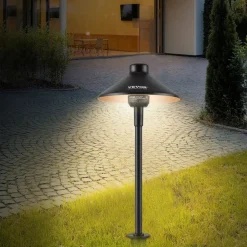 VEVOR 8 Pack Low Voltage Landscape Path Lights, 3W 210LM 12V-24VAC/DC Outdoor LED Pathway Lighting, 3000K Warm White Walkway Lights with Quick Connectors, IP66 Waterproof for Yard Garden Sidewalk