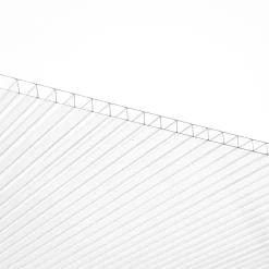 VEVOR 5 Pack Polycarbonate Greenhouse Panels, 2' X 4' X 0.32'' Roof Panels Sheets, Waterproof UV Protected Corrugated Plastic Roofing, Impact Resistance Clear Roofing Sheets for Greenhouse/Garden