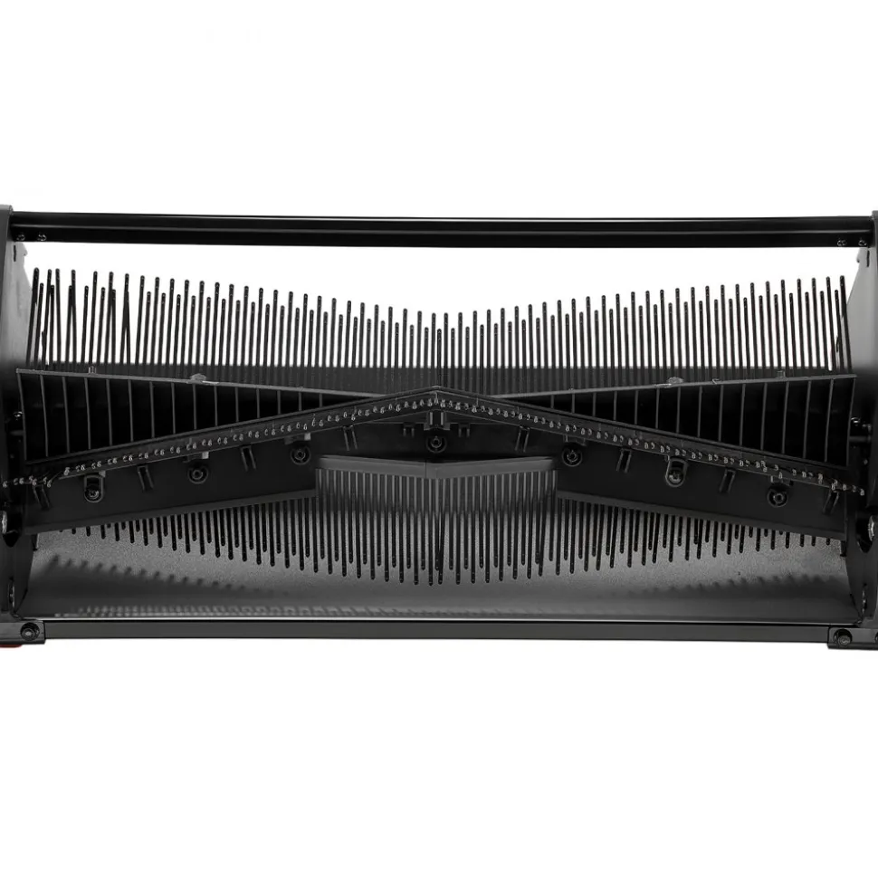 VEVOR 3 Packs Lawn Sweeper Brush Replacement, Compatible with VEVOR 26 in Lawn & Leaf Collector Sweepers, Yard Sweeper Brush Paddle with Durable V-Shaped Bristles for Easy Grass Leaf Cleanup