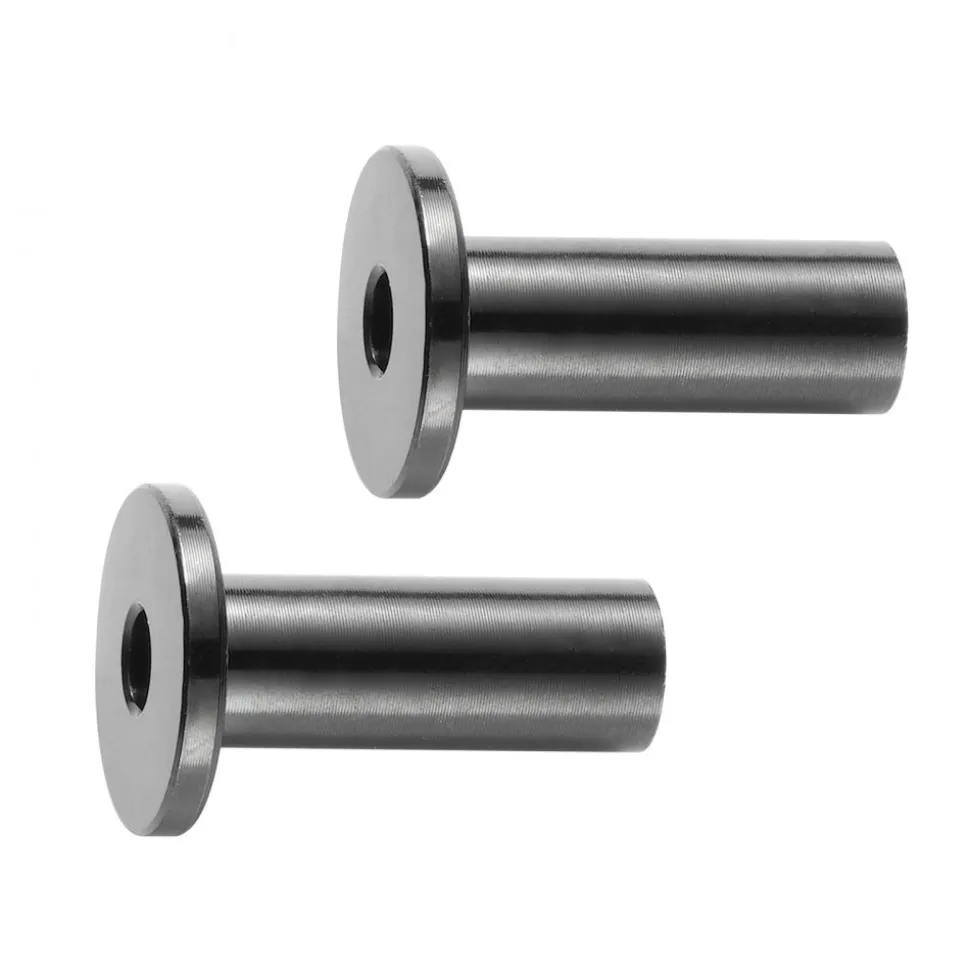 VEVOR 101 Pack T316 Stainless Steel Protector Sleeves for 1/8" Wire Rope Cable Railing, DIY Balustrade T316 Marine Grade, Come with A Free Drill Bit, Black