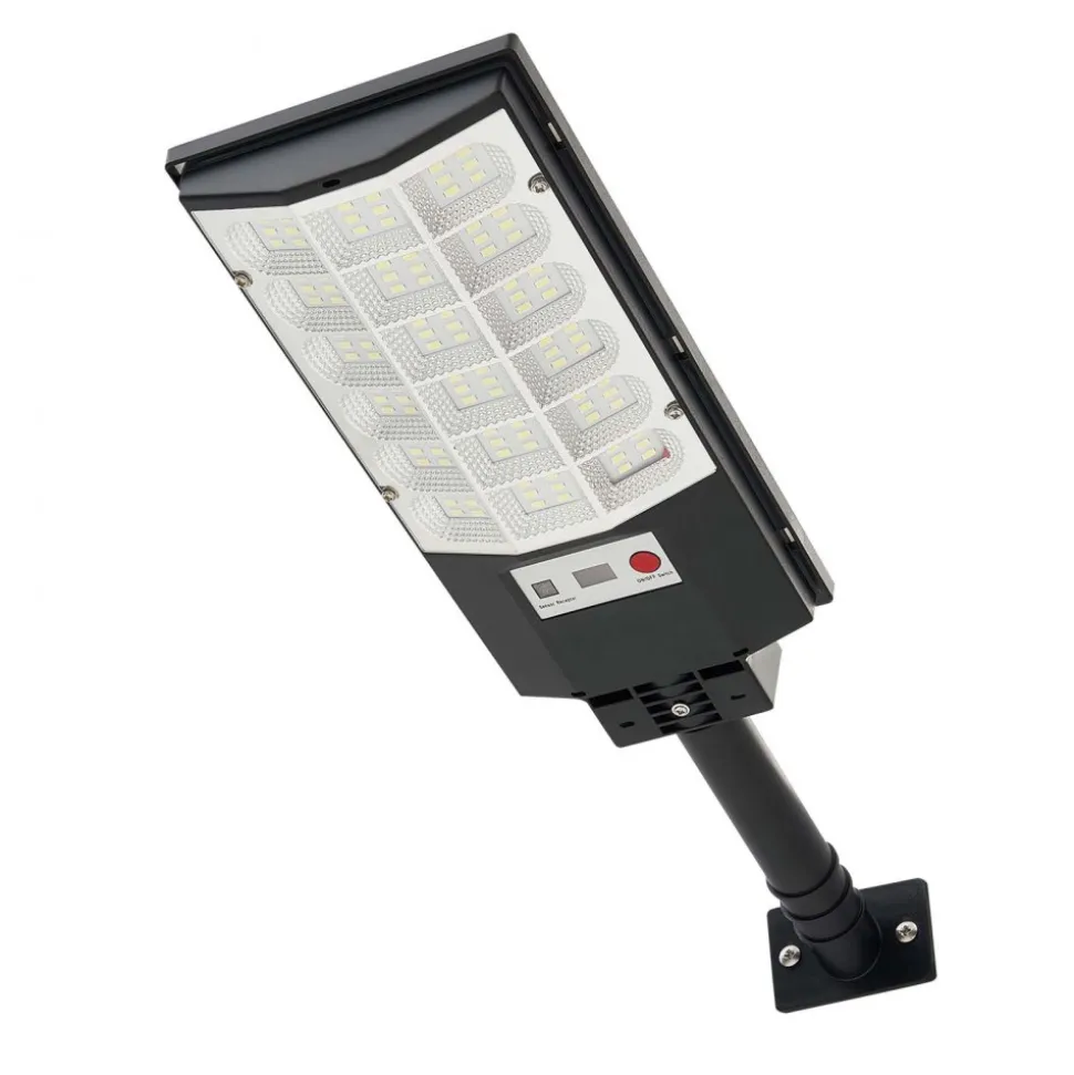 VEVOR 4 Pack 500W Solar Street Lights Outdoor, 50000LM, Commercial Parking Lot Lights Dusk to Dawn, LED Flood Security Lamp with Motion Sensor, IP65 Waterproof Outdoor Lighting, for Driveway Yard