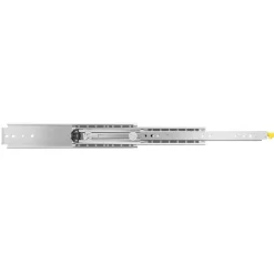 VEVOR 1 Pair Full Extension Drawer Slides 18 20 22 28 30 32 36 38 40 44 48 52 56 60 in, 500 lbs Load Capacity Locking Drawer Slides, Ball Bearing with Lock Side Mount Drawer Slide Rail