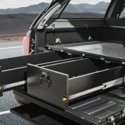 VEVOR 1 Pair Full Extension Drawer Slides 24 in, 500 lbs Load Capacity Locking Drawer Slides, Ball Bearing with Lock Side Mount Drawer Slide Rail